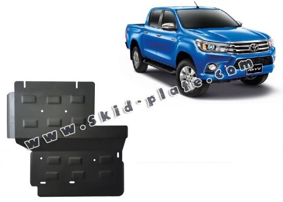 Steel differential skid plate for Toyota Hilux Revo