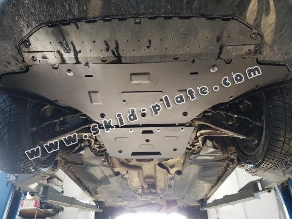 Steel gearbox skid plate for Audi A4 4 B8