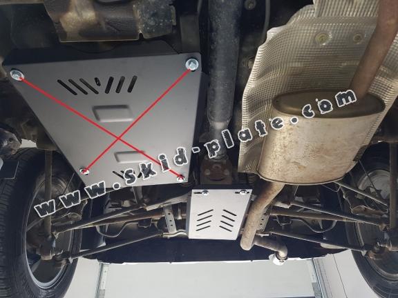 Steel diferential skid plate for Dacia Duster 4x4
