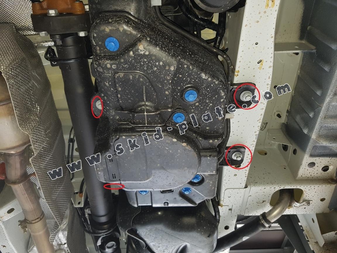 Steel Adblue Tank Plate For Ford Transit