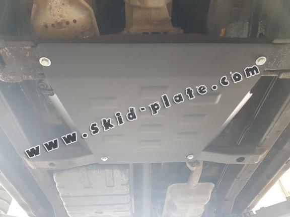 Steel skid plate for the protection of the engine and the radiator for Kia Sorento