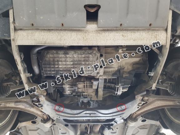 Steel skid plate for Land Rover Freelander 1