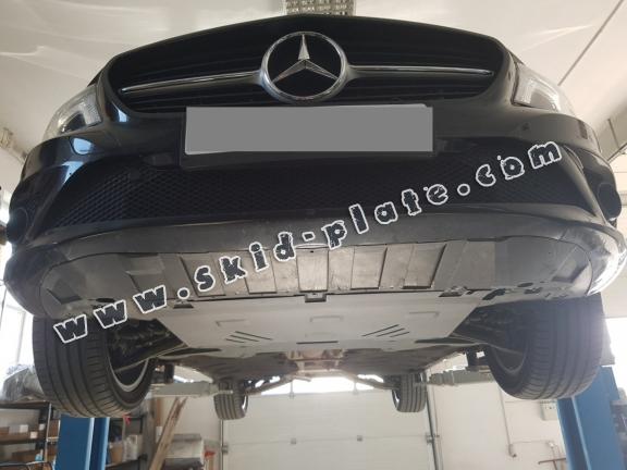 Steel skid plate for Mercedes GLA X156