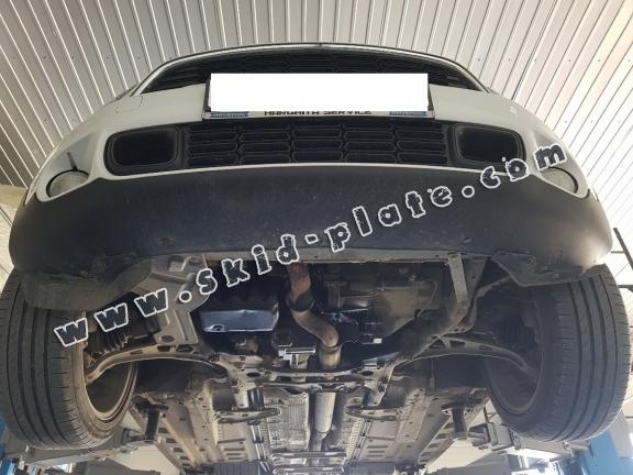 Steel skid plate for the protection of the engine and the gearbox for Mini Countryman