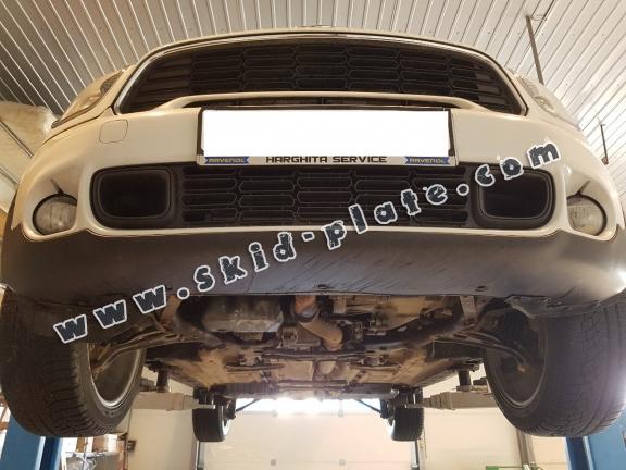 Steel skid plate for the protection of the engine and the gearbox for Mini Countryman