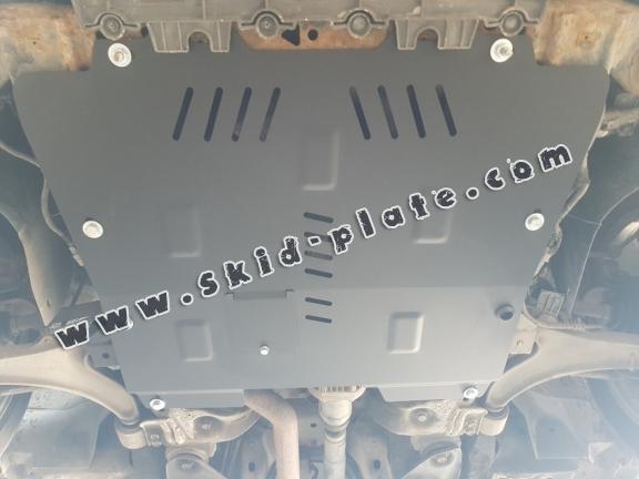 Steel skid plate for Opel Insignia
