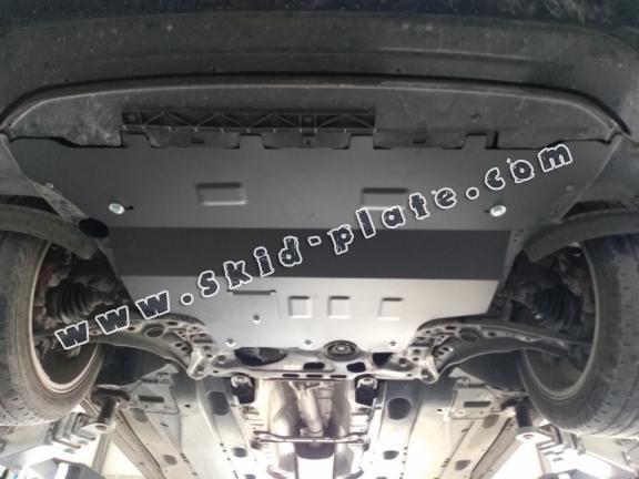 Steel skid plate for the protection of the engine and the gearbox for Skoda Octavia 3 - manual gearbox