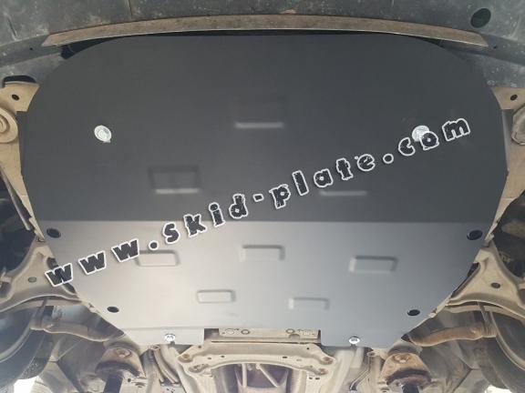 Steel skid plate for Volvo V70