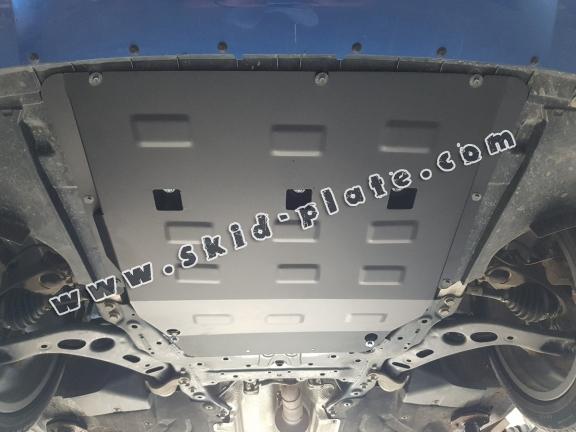 Steel skid plate for the protection of the engine and the gearbox for Mini Cooper
