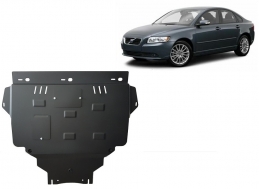 Steel skid plate for Volvo V50