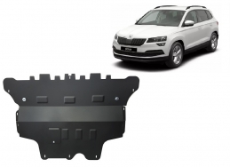 Steel skid plate for Skoda Karoq - manual gearbox