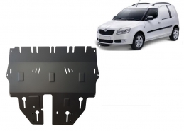 Steel skid plate for Skoda Praktik