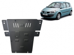Steel skid plate for Renault Scenic