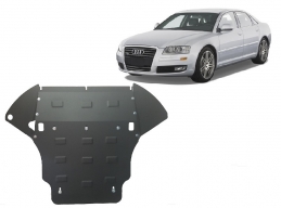 Steel skid plate for Audi A8