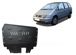 Steel skid plate for Volkswagen Sharan