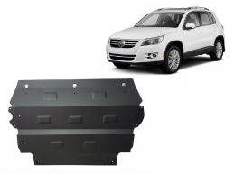 Steel skid plate for VW Tiguan