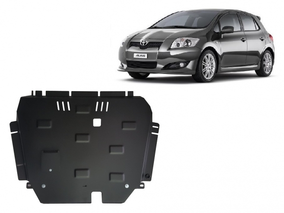 Steel skid plate for Toyota Auris