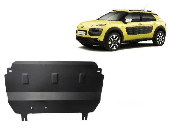 Steel skid plate for Citroen C4 Cactus