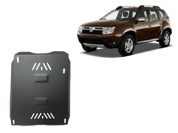 Steel fuel tank skid plate  for Dacia Duster