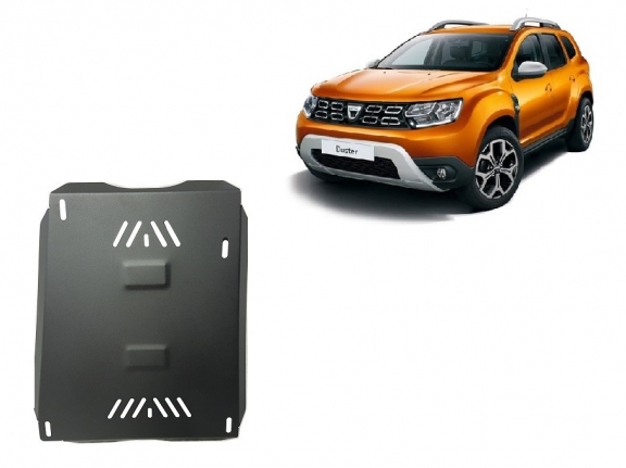 Steel fuel tank skid plate  for Dacia Duster