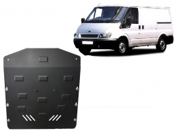 Steel skid plate for the protection of the engine and the gearbox for Ford Transit - RWD