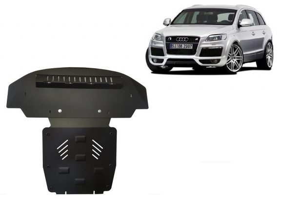 Steel skid plate for Audi Q7 S-Line