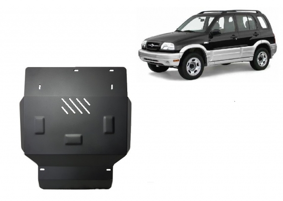 Steel skid plate for Suzuki Grand Vitara