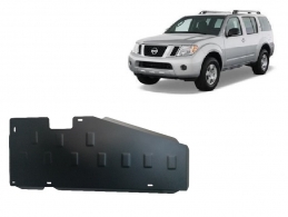 Steel fuel tank skid plate  for Nissan Pathfinder R51