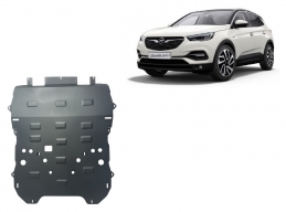 Steel skid plate for Opel Grandland X