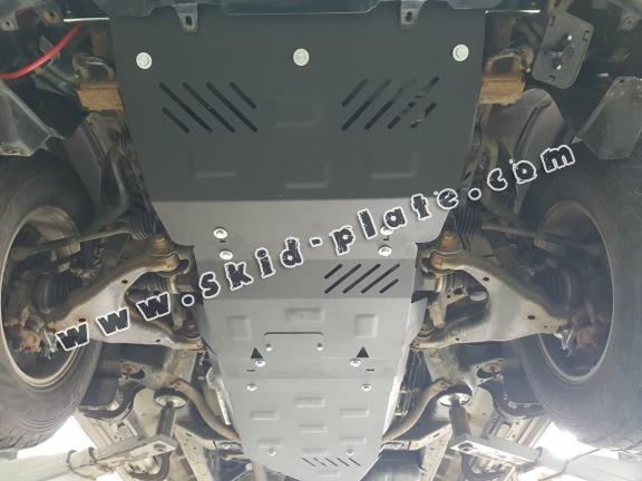 Steel gearbox skid plate for Toyota Land Cruiser 150