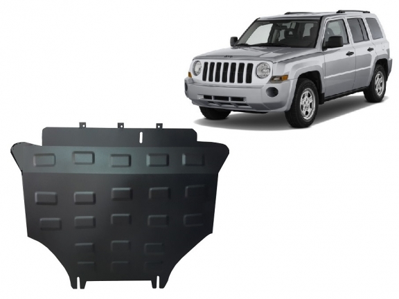 Steel skid plate for Jeep Patriot