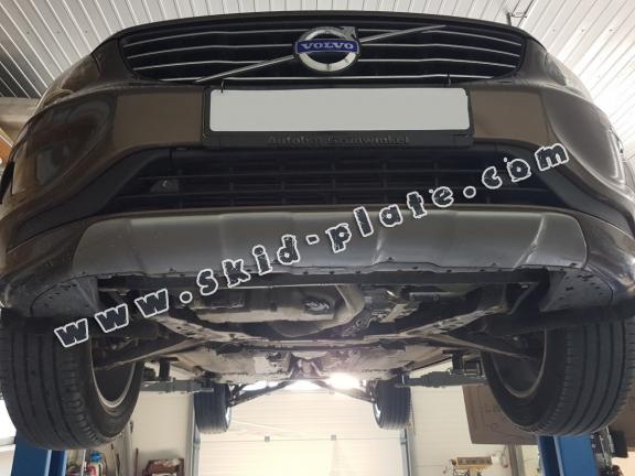 Steel skid plate for the protection of the engine and the gearbox for Volvo XC60