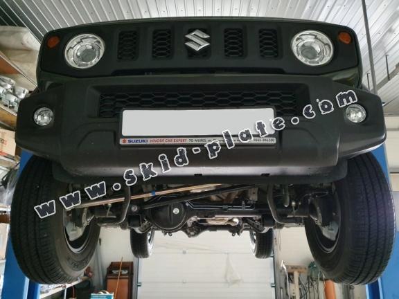 Steel transfer case skid plate for Suzuki Jimny