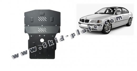 Steel skid plate for BMW Seria 3 E46 - Diesel