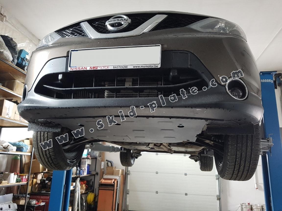 Steel skid plate for Nissan Qashqai J11