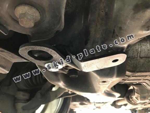 Steel skid plate for the protection of the engine and the gearbox for Honda Accord