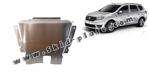 Aluminum skid plate for DACIA LOGAN MCV