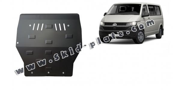 Steel skid plate for Volkswagen Transporter T6.1