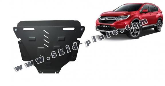 Steel skid plate for Honda CR-V