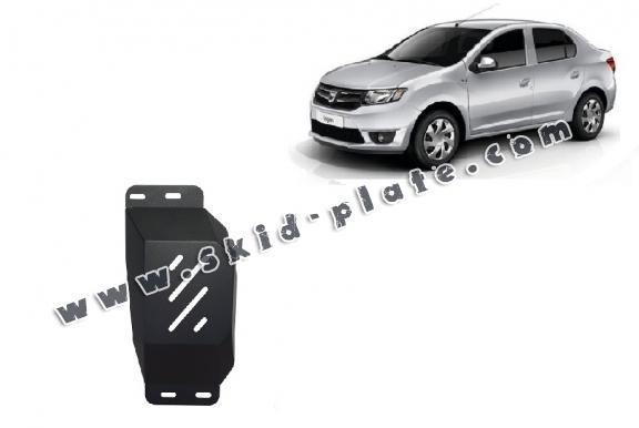 Steel skid plate for Stop&Go system, EGR  Dacia Logan 2