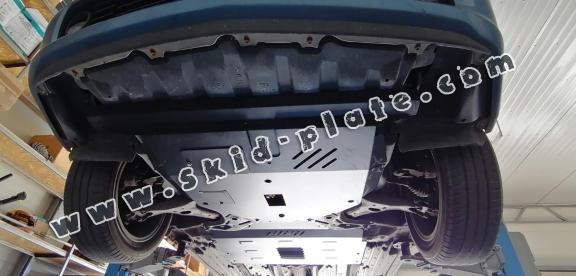 Steel skid plate for Toyota Prius