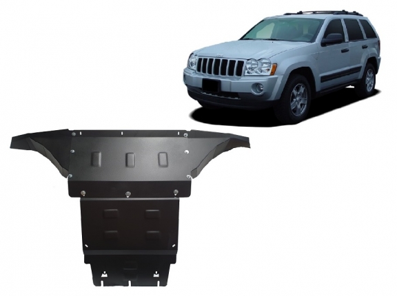 Steel skid plate for Jeep Grand Cherokee