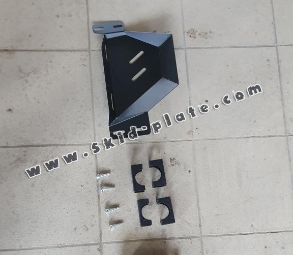 Steel EGR valve skid plate  for Dacia Duster