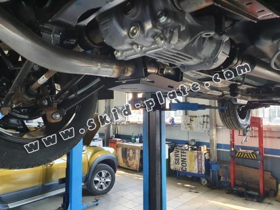 Steel EGR valve skid plate  for Dacia Duster