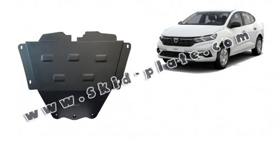 Steel skid plate for Dacia Logan