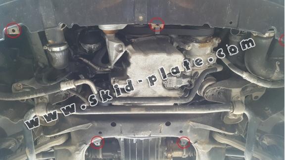 Steel skid plate for Audi A4 B7 All Road