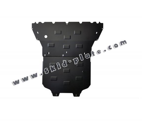 Steel gearbox skid plate for Audi A4 B9 All Road