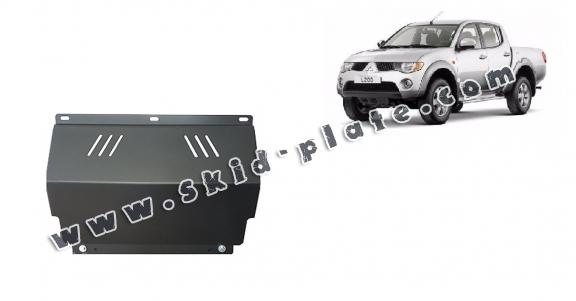 Steel plate for the protection of  the radiator for Mitsubishi L 200