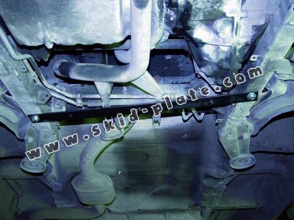 Steel skid plate for the protection of the engine and the gearbox for Mercedes Vito