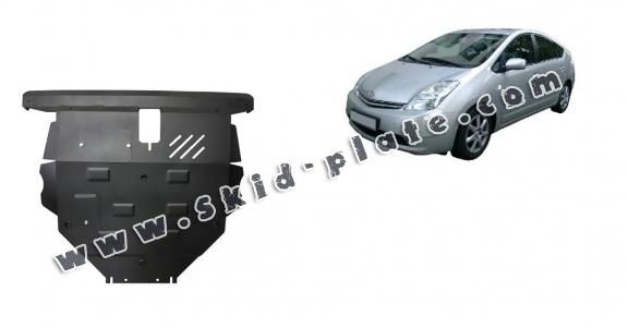 Steel skid plate for Toyota Prius